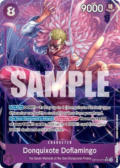 Donquixote Doflamingo (Parallel) OP10-071 Royal Blood Card