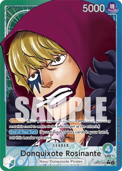 Donquixote Rosinante (022) (Alternate Art) OP05-022 Awakening of the New Era Card