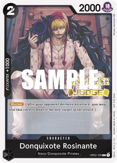 Donquixote Rosinante (Judge Pack Vol. 2) OP02-108 One Piece Promotion Cards Card