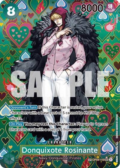 Donquixote Rosinante (SP) OP04-119 Emperors in the New World Card