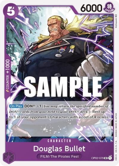 Douglas Bullet OP02-079 Paramount War Card
