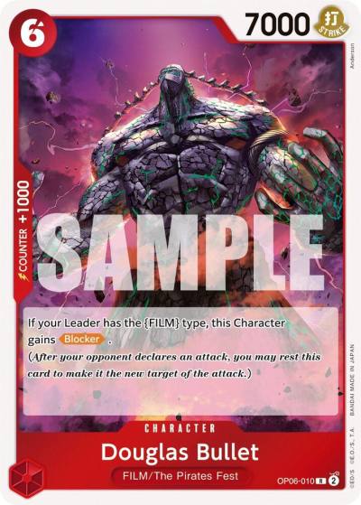 Douglas Bullet OP06-010 Wings of the Captain Card