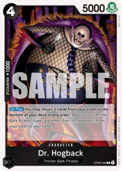 Dr. Hogback OP06-090 Wings of the Captain Card