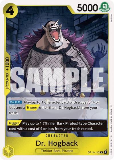 Dr. Hogback OP14-110 The Azure Sea's Seven Card