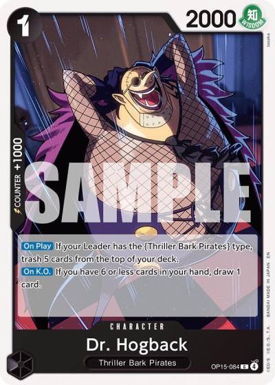 Dr. Hogback OP15-084 Adventure on Kami's Island Card