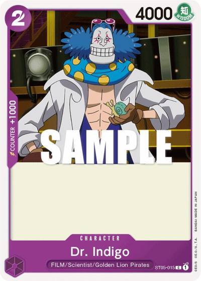 Dr. Indigo ST05-015 Starter Deck 5: Film Edition Card