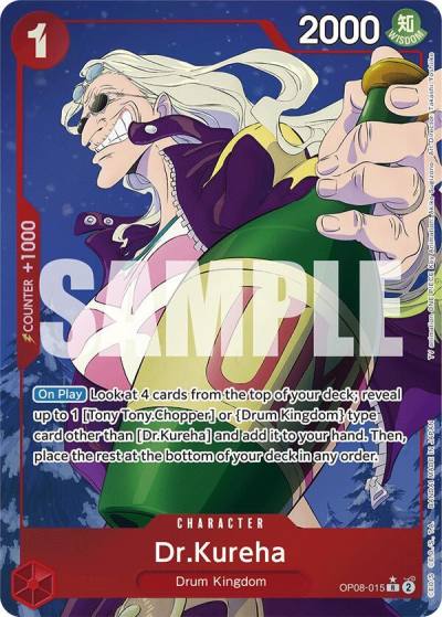 Dr.Kureha (Parallel) OP08-015 Two Legends Card