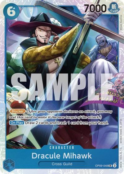 Dracule Mihawk OP09-048 Emperors in the New World Card