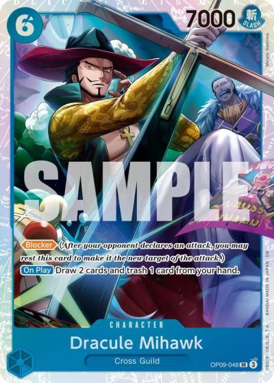 Dracule Mihawk - OP09-048 (Reprint) OP09-048 Premium Booster -The Best- Vol. 2 Card