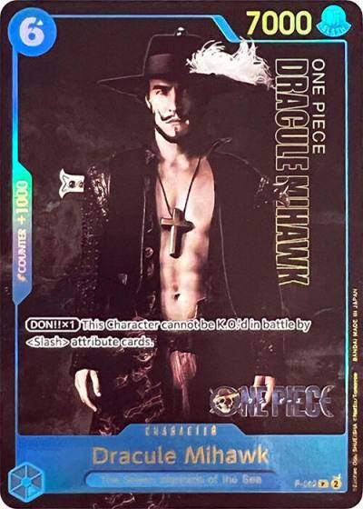 Dracule Mihawk (Premium Card Collection -Live Action Edition-) P-052 One Piece Promotion Cards Card