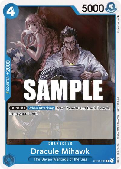 Dracule Mihawk (Tournament Pack Vol. 4) ST03-005 One Piece Promotion Cards Card