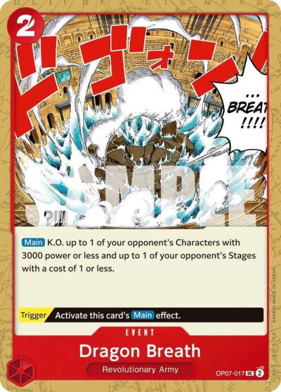 Dragon Breath OP07-017 500 Years in the Future Card