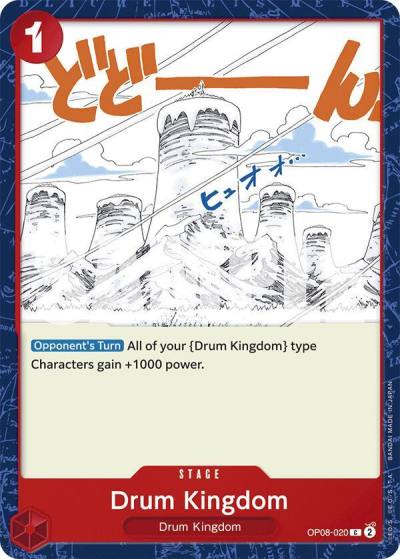 Drum Kingdom OP08-020 Two Legends Card