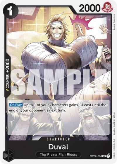 Duval OP08-088 Two Legends Card