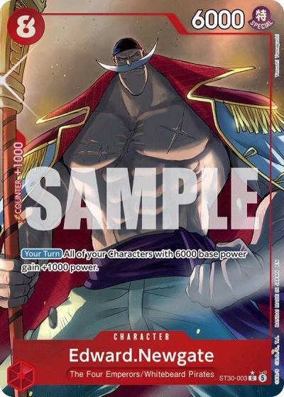 Edward.Newgate (Full Art) ST30-003 Starter Deck EX: Luffy & Ace Card