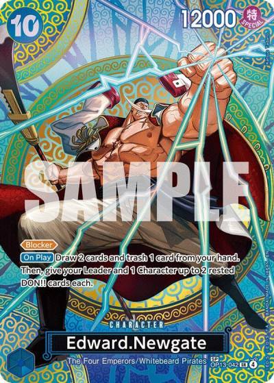Edward.Newgate (SP) OP13-042 Adventure on Kami's Island Card