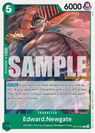 Edward.Newgate OP10-024 Royal Blood Release Event Cards Card