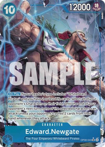 Edward.Newgate (Parallel) OP08-043 Two Legends Card