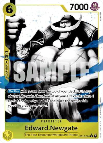 Edward.Newgate (Parallel) ST13-004 Ultra Deck: The Three Brothers Card