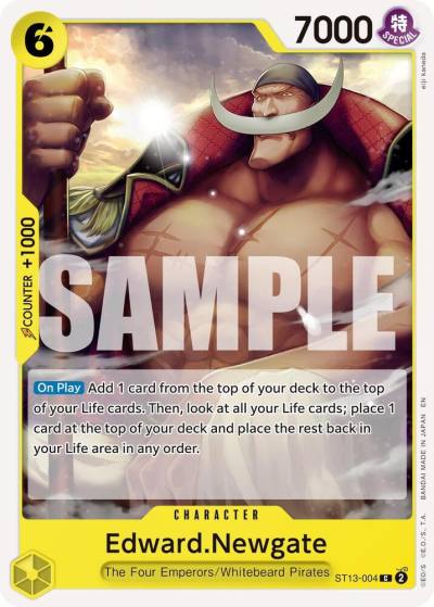 Edward.Newgate - ST13-004 (Reprint) ST13-004 Premium Booster -The Best- Vol. 2 Card