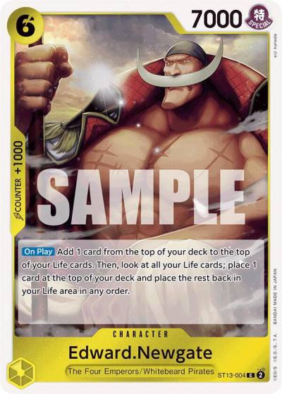 Edward.Newgate ST13-004 Ultra Deck: The Three Brothers Card