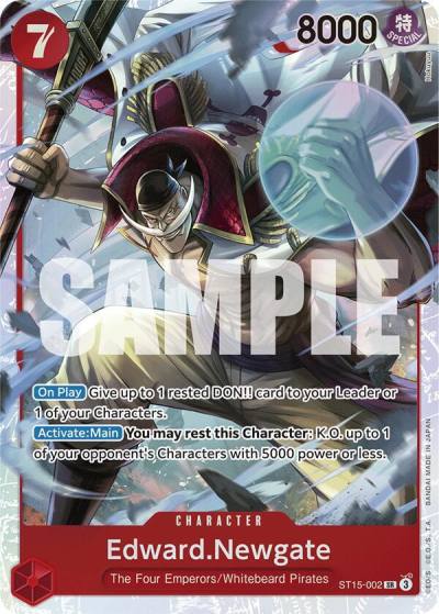 Edward.Newgate (ST15-002) ST15-002 Starter Deck 15: RED Edward.Newgate Card