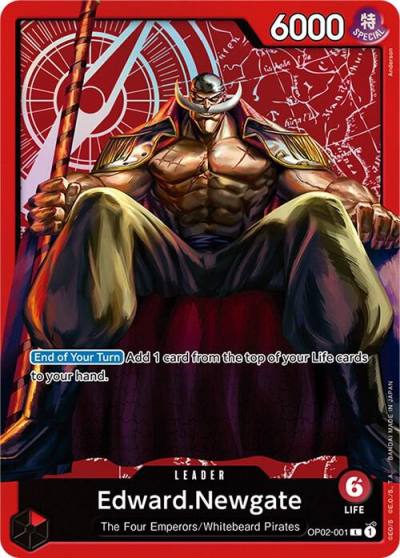 Edward.Newgate (Special Goods Set -Former Four Emperors-) OP02-001 One Piece Promotion Cards Card