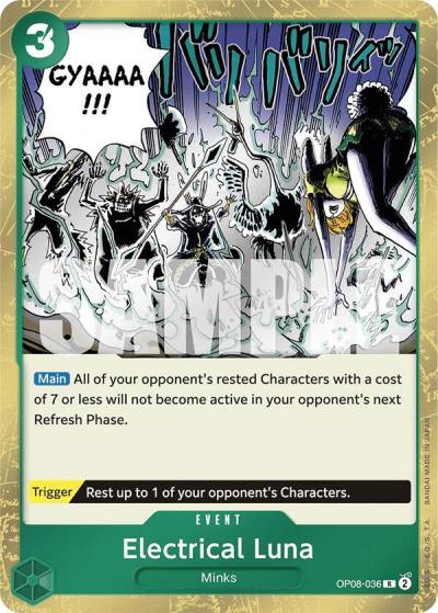 Electrical Luna OP08-036 Two Legends Card