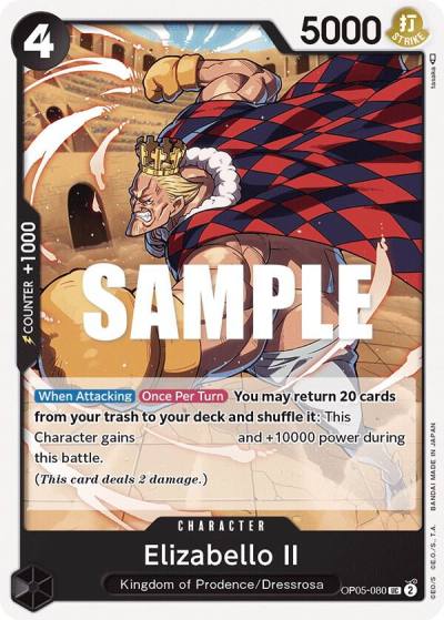 Elizabello II OP05-080 Awakening of the New Era Card