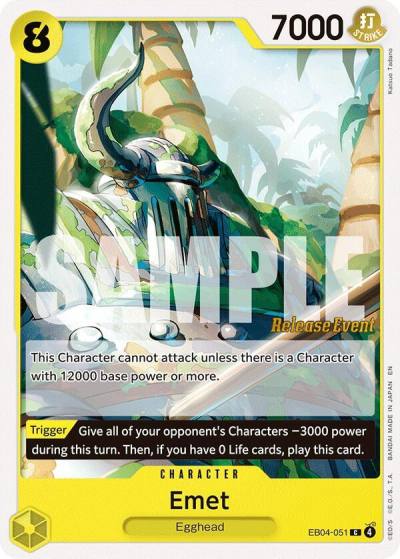 Emet EB04-051 Adventure on Kami's Island Release Event Cards Card