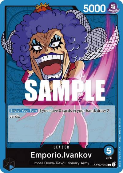 Emporio.Ivankov (049) OP02-049 Paramount War Card