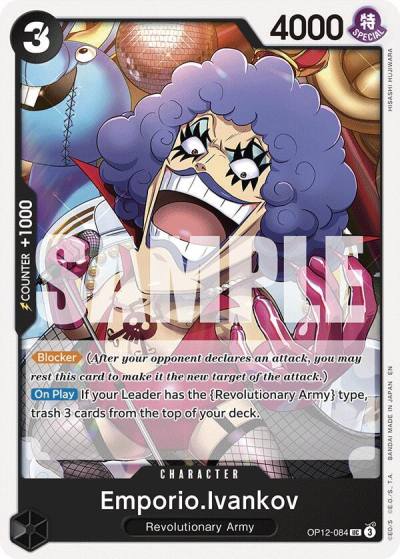 Emporio.Ivankov (084) OP12-084 Legacy of the Master Card
