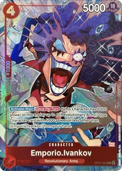 Emporio.Ivankov (Premium Card Collection -Best Selection Vol. 3-) OP05-004 One Piece Promotion Cards Card