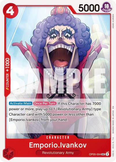 Emporio.Ivankov (Reprint) OP05-004 Premium Booster -The Best- Vol. 2 Card