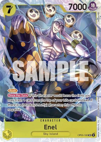 Enel (100) OP05-100 Awakening of the New Era Card