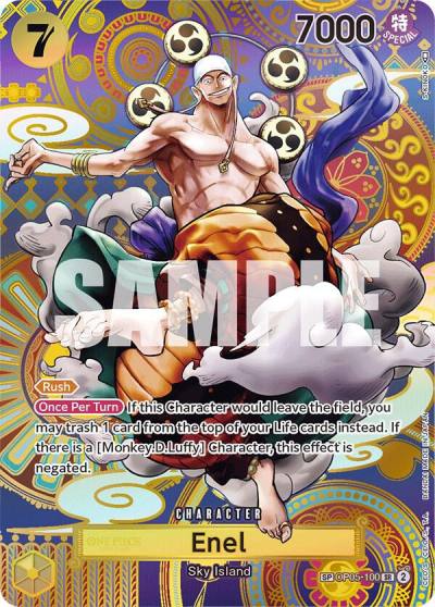 Enel (100) (SP) OP05-100 Awakening of the New Era Card