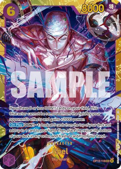 Enel (OP15-118) OP15-118 Adventure on Kami's Island Card