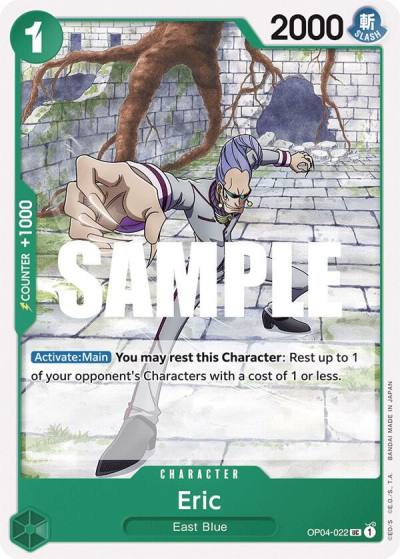 Eric OP04-022 Kingdoms of Intrigue Card