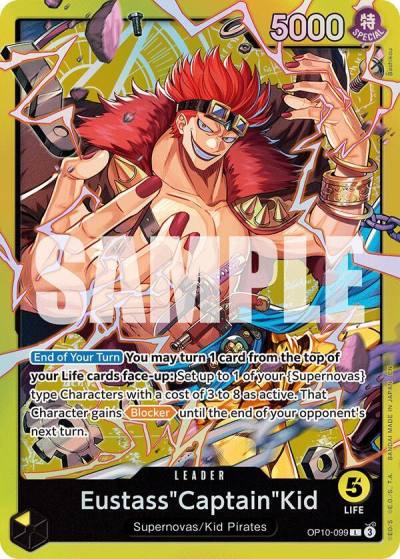 Eustass"Captain"Kid (OP10-099) OP10-099 Starter Deck 36: YELLOW Eustass"Captain"Kid Card