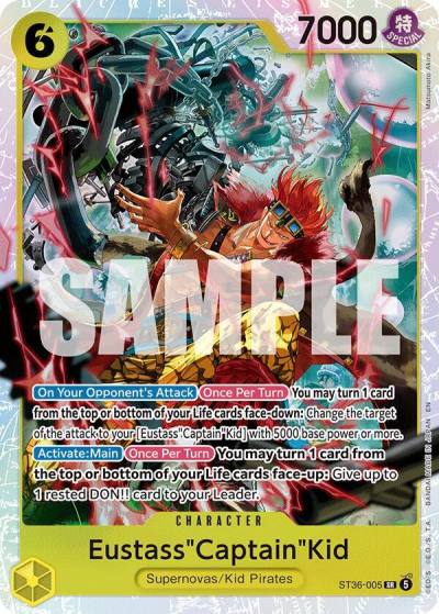 Eustass"Captain"Kid (ST36-005) ST36-005 Starter Deck 36: YELLOW Eustass"Captain"Kid Card