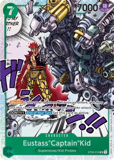 Eustass"Captain"Kid (013) ST02-013 Starter Deck 2: Worst Generation Card