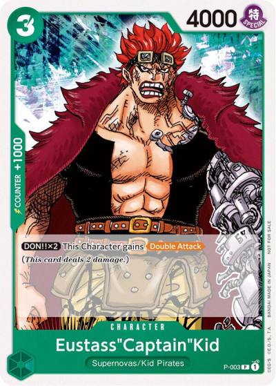 Eustass"Captain"Kid (Promotion Pack 2022) P-003 One Piece Promotion Cards Card