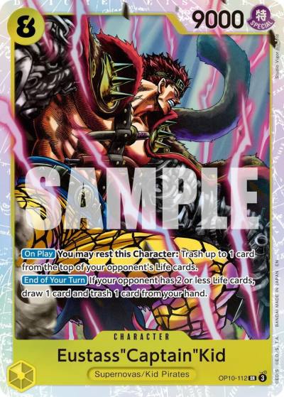 Eustass"Captain"Kid (Reprint) OP10-112 Premium Booster -The Best- Vol. 2 Card