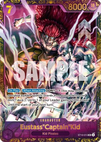 Eustass"Captain"Kid - ST10-013 ST10-013 One Piece Promotion Cards Card