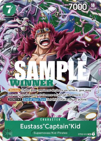 Eustass"Captain"Kid (Winner Pack Vol. 5) ST02-013 One Piece Promotion Cards Card