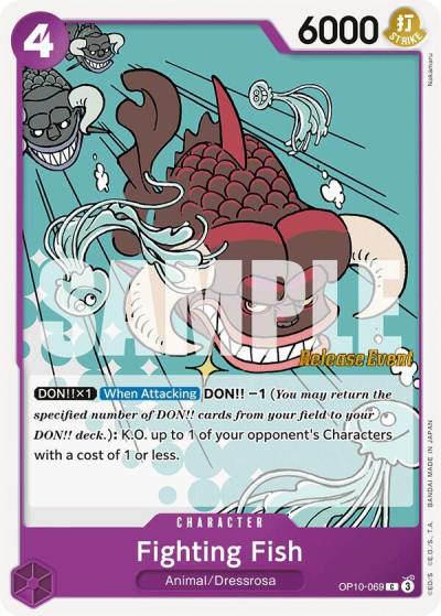 Fighting Fish OP10-069 Royal Blood Release Event Cards Card