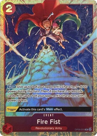 Fire Fist (Premium Card Collection -Best Selection Vol. 2-) OP05-019 One Piece Promotion Cards Card