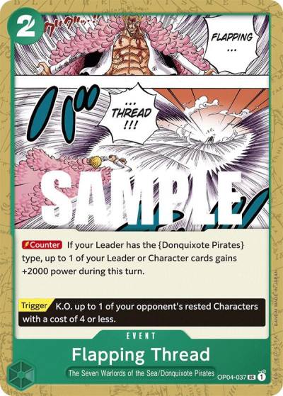 Flapping Thread OP04-037 Kingdoms of Intrigue Card