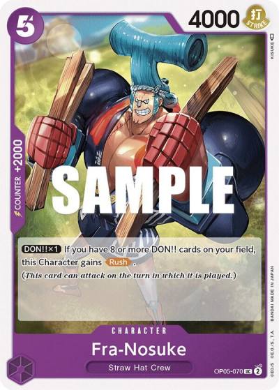 Fra-Nosuke OP05-070 Awakening of the New Era Card