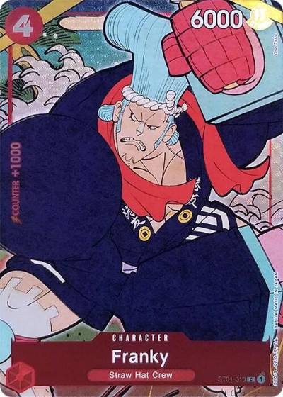 Franky (English Version 1st Anniversary Set) ST01-010 One Piece Promotion Cards Card